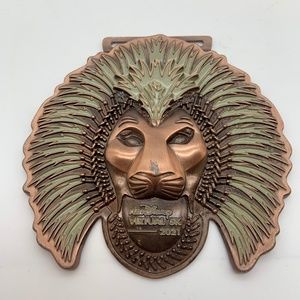Disney runDisney The Lion King Musical Virtual 5K 2021 Collectible Medal